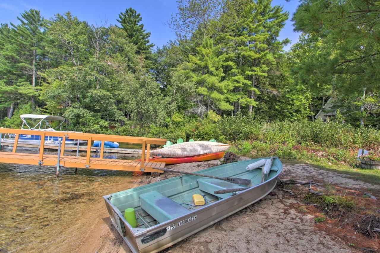 Family Cabin With Beach Access On Panther Pond Raymond Bagian luar foto