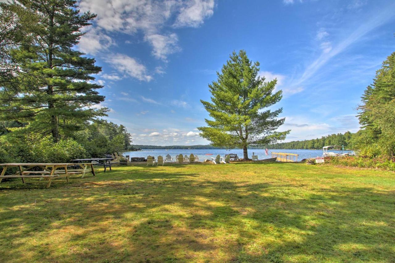 Family Cabin With Beach Access On Panther Pond Raymond Bagian luar foto