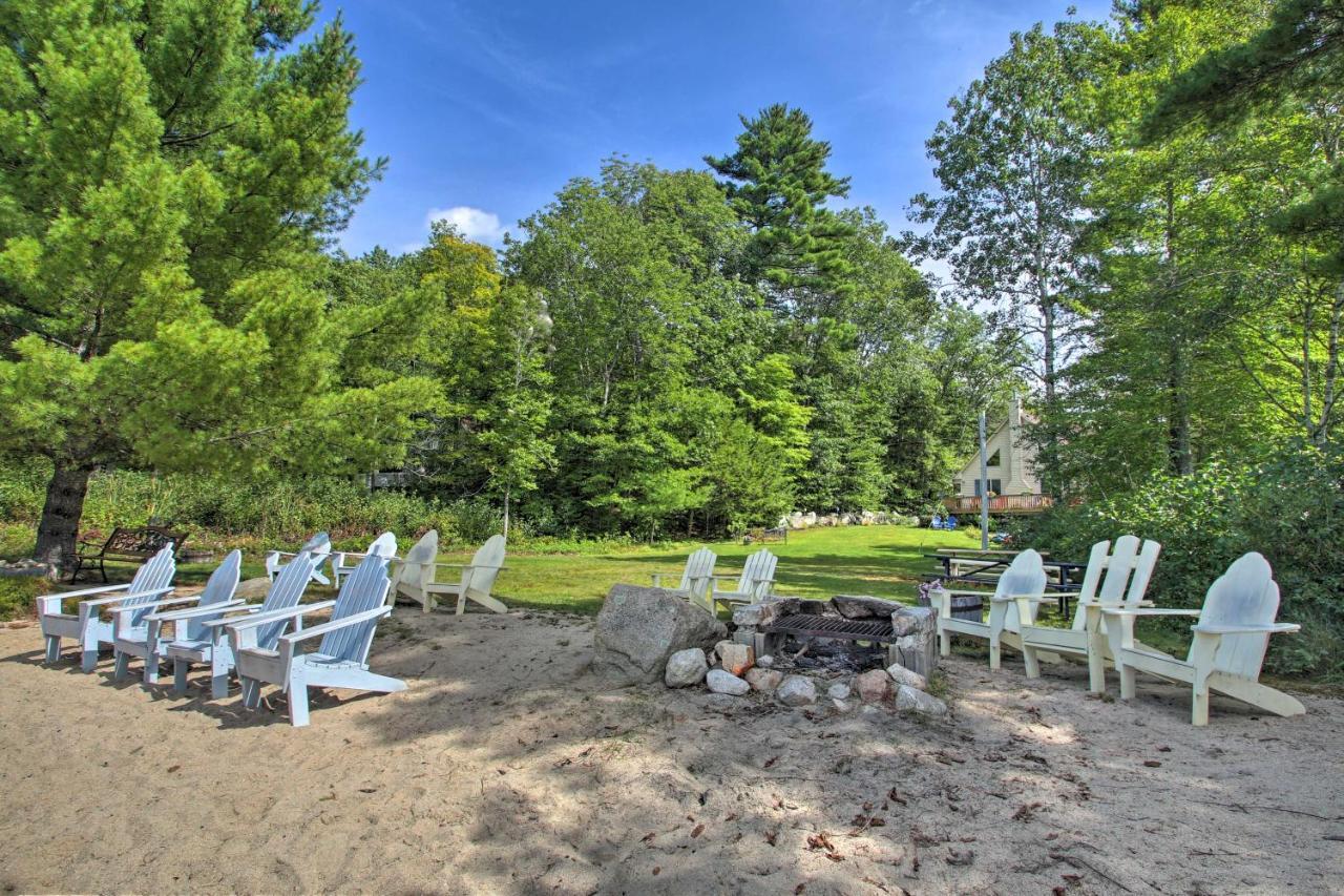 Family Cabin With Beach Access On Panther Pond Raymond Bagian luar foto
